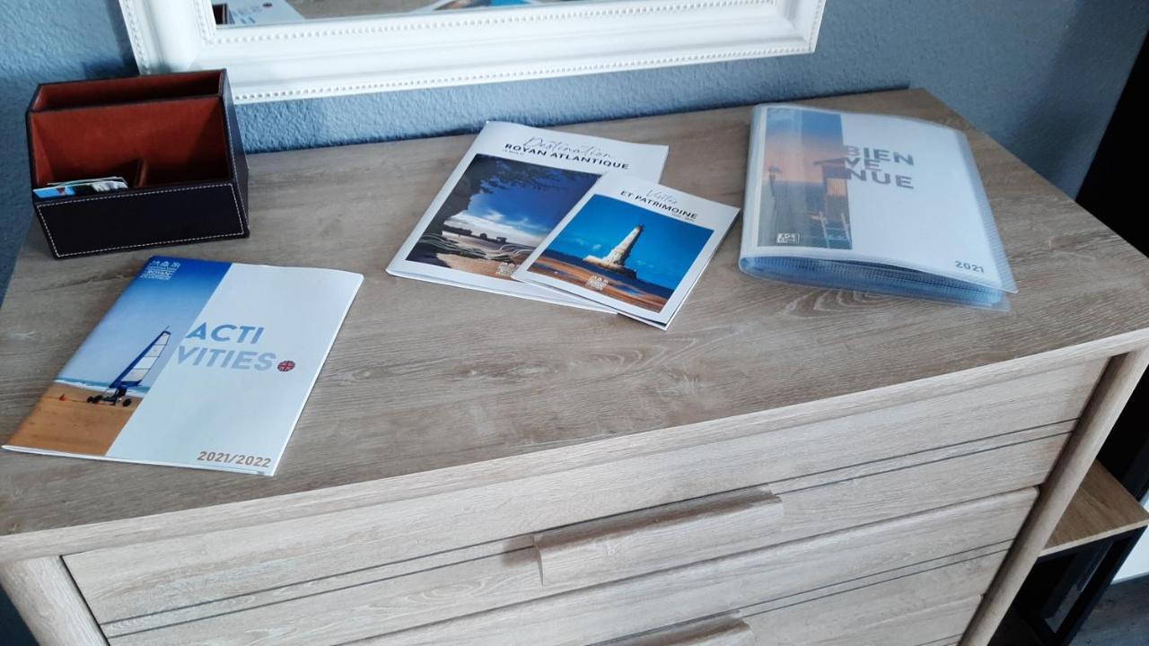 Le Petit Bleu De Didonne 28M2 150 M De La Plage Avec Balcon Saint-Georges-de-Didonne Dış mekan fotoğraf